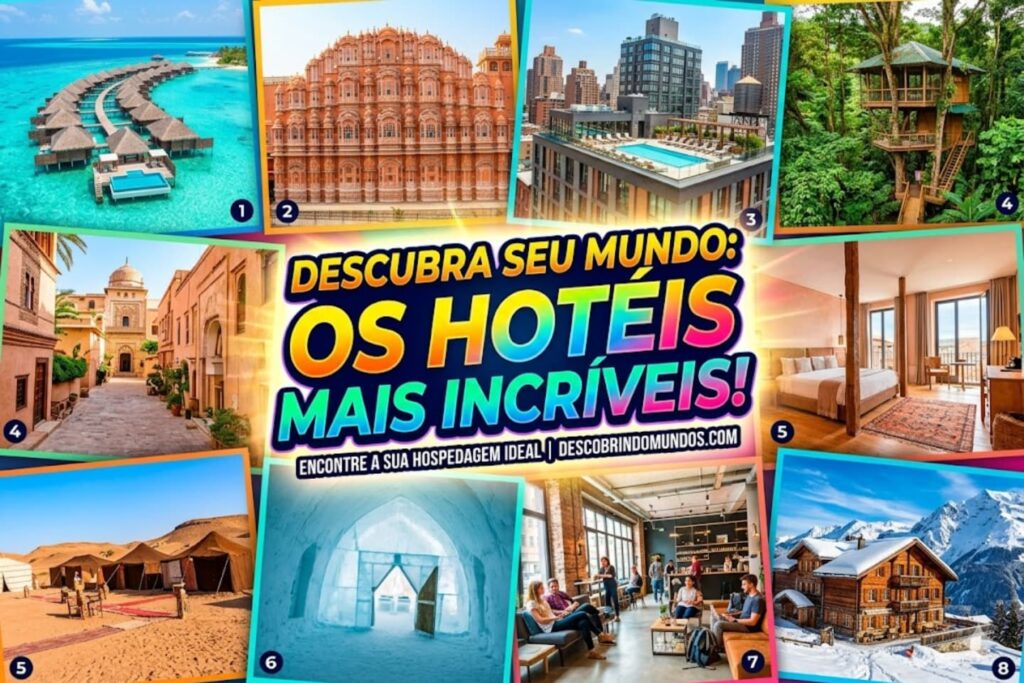 os hotesis mais incriveis