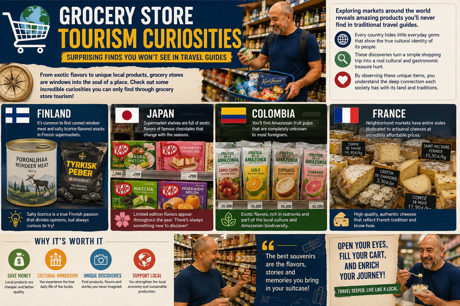 grocery store turism - curiosities