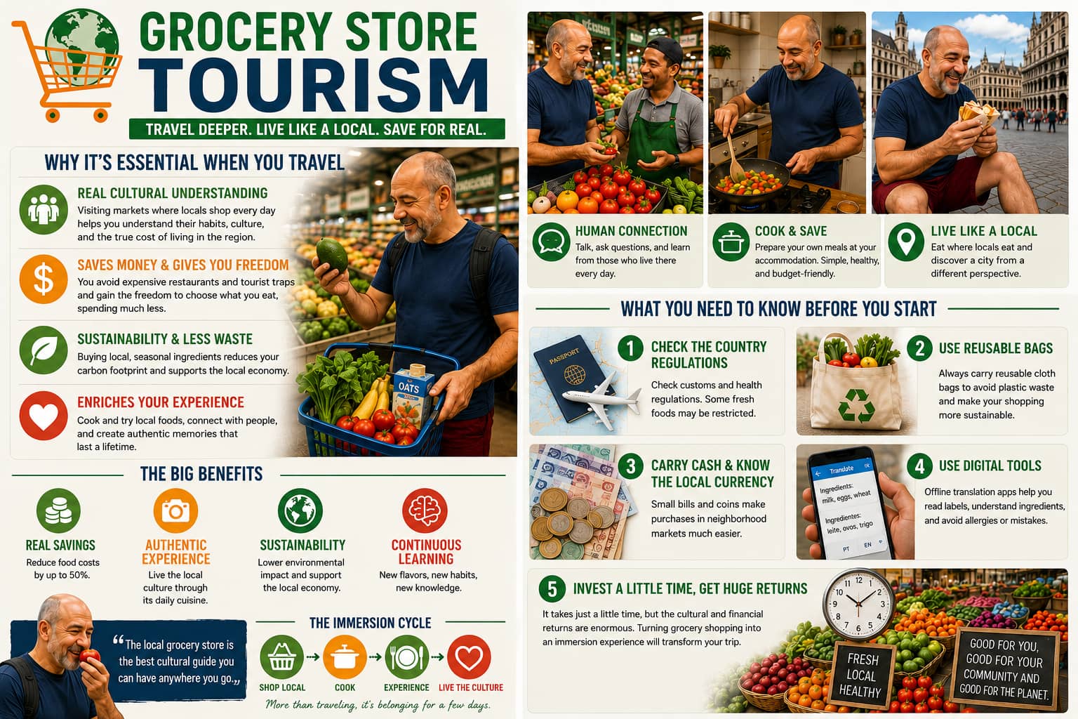 grocery store turism - strategy