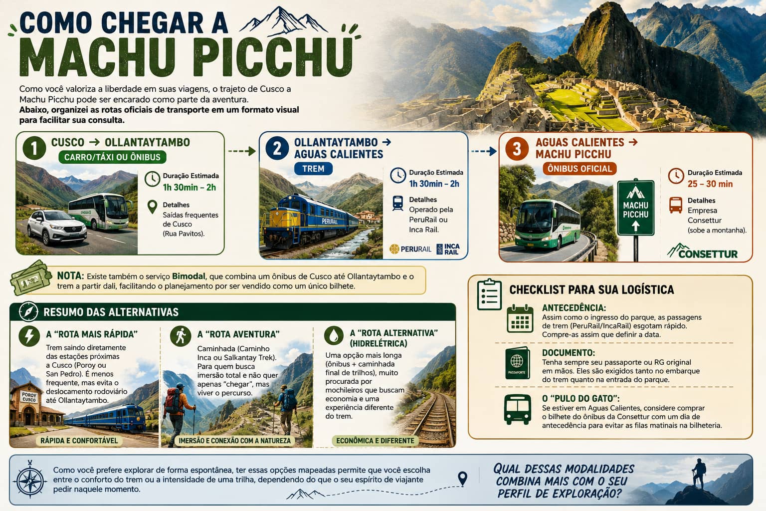 Como chegar a machu Picchu