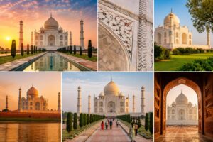 Visitar o Taj mahal